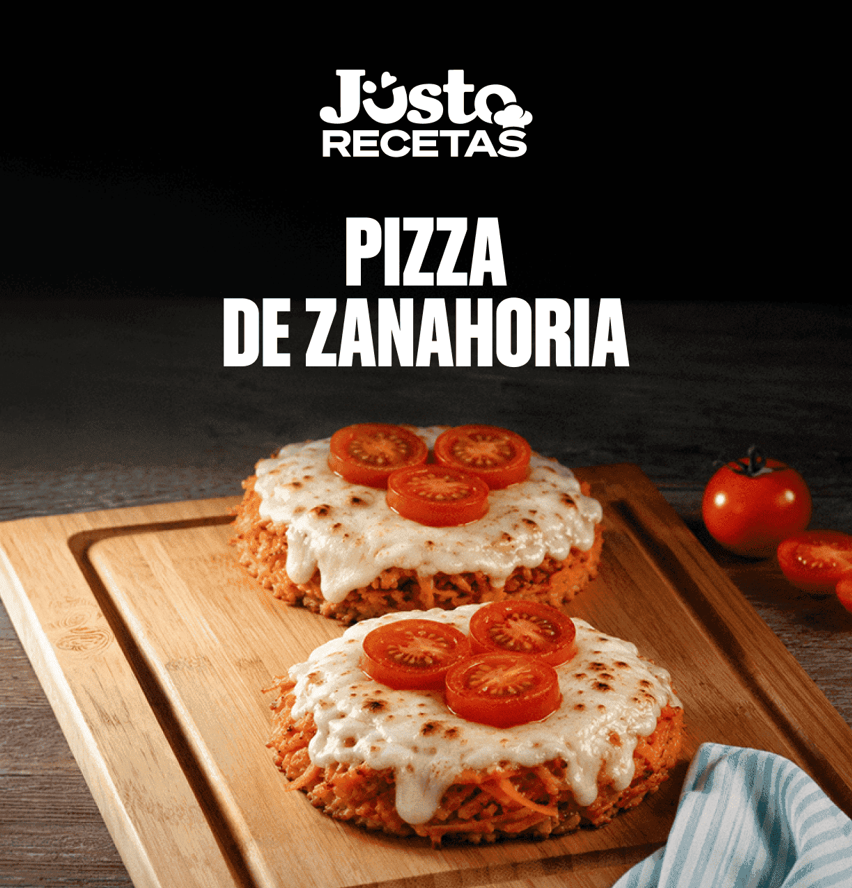 Receta de Pizza de Zanahoria