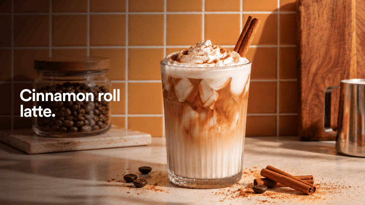 Cinnamon Roll Latte