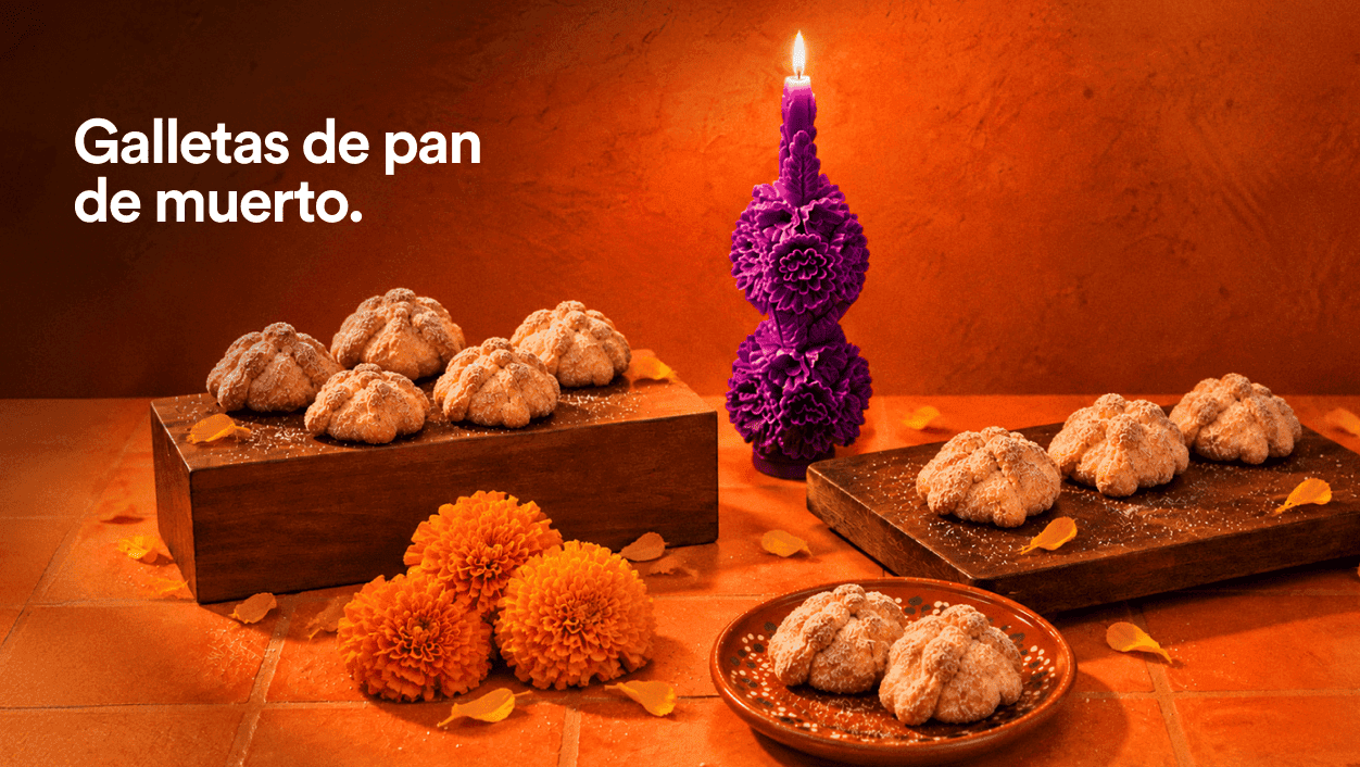 Galletas de pan de muerto